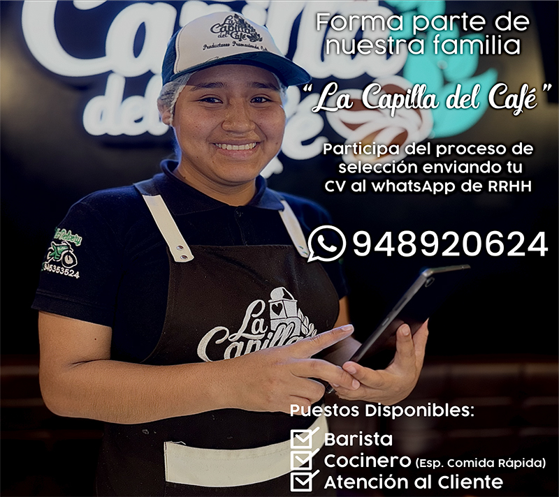 La Capilla del café - Promos